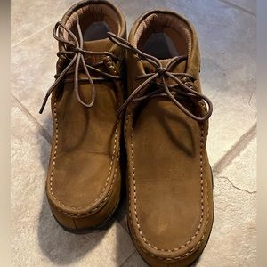 Twisted X women’s steel toe driving Mocs. Size 8 1/2 M.  Like new. Wore once.